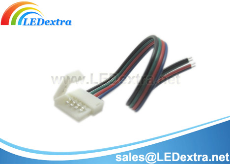 DTX-03 RGB Flexible Light Strip Pigtail Connector Clamp