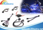 Motorcycle LED Lighting Kit Cable Set