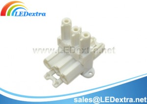 DZ-07 Plug-in LED Lighting Connector - 1 in 2 out