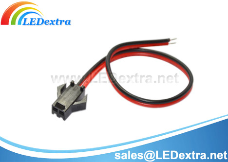 DTX-09 2 PIN JST SM Female Connector Cable For for EL Light