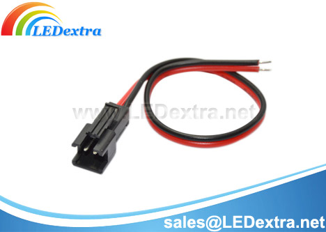 DTX-10 2 PIN JST SM Male Connector Cable For for EL Light