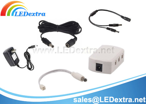 LED Strip Light Junction Box Cable Set