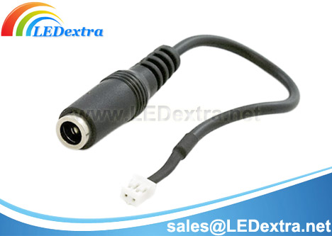 DCX-21 DC Jack to 2-Pin JST Connector Adatper Cable