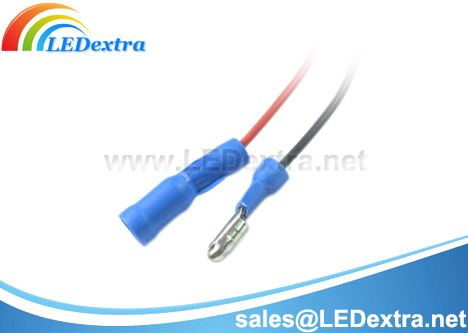 DCX-25: Power Pigtail with Bullet Terminal for LED Lighting
