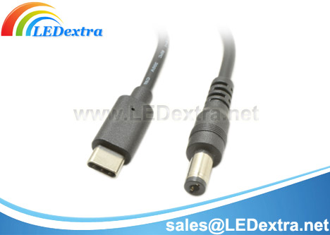 DCX-28 USB Type C to DC5521 Power Cable