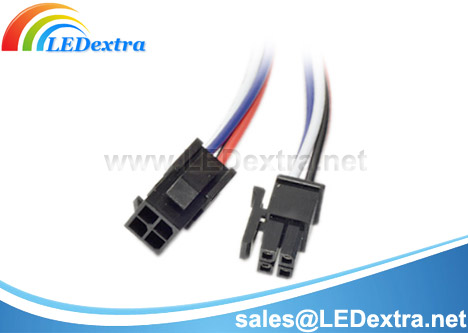 DTX-16 4-pin Molex Cable Set for LED Lights