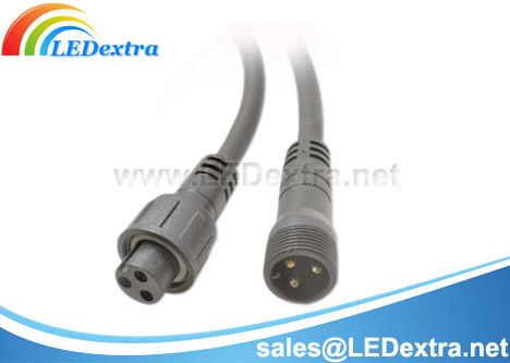 Outdoor Waterproof Cable with Moulded Connector