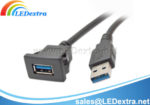 DCC-26 USB3.0 Snap-In Panel Mount Cable
