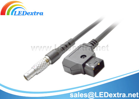 DXC-30 D-Tap to 2-Pin LEMO-Type Power Cable