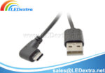 DCC-38 USB A to USB type C right angle connector Cable
